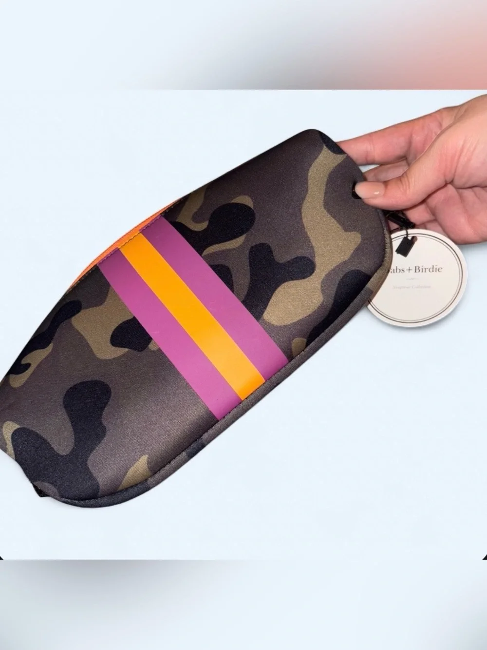Babs + Birdie NWT “The Maria” Neoprene Cosmetic Bag Boutique
